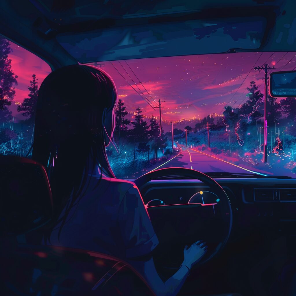 静寂を運ぶLofi「Lofi Quiet Ride」｜夜のドライブにぴったりなチルサウンド
