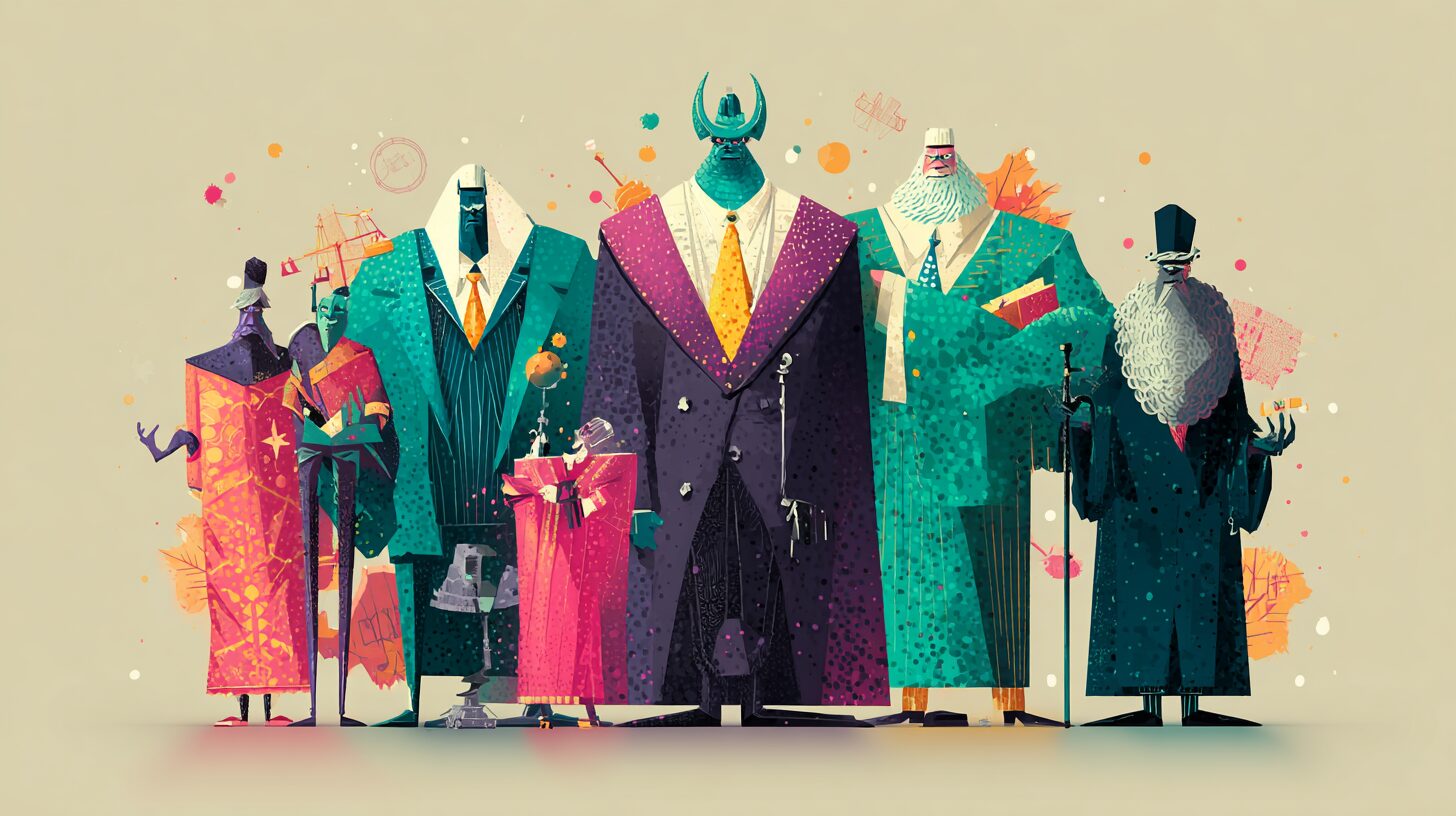 Popular illustrations, Law & Judges