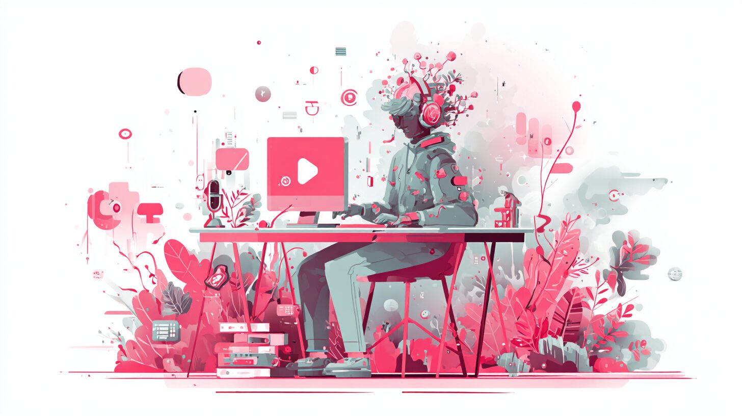 Popular illustrations,Editing YouTube video & background music