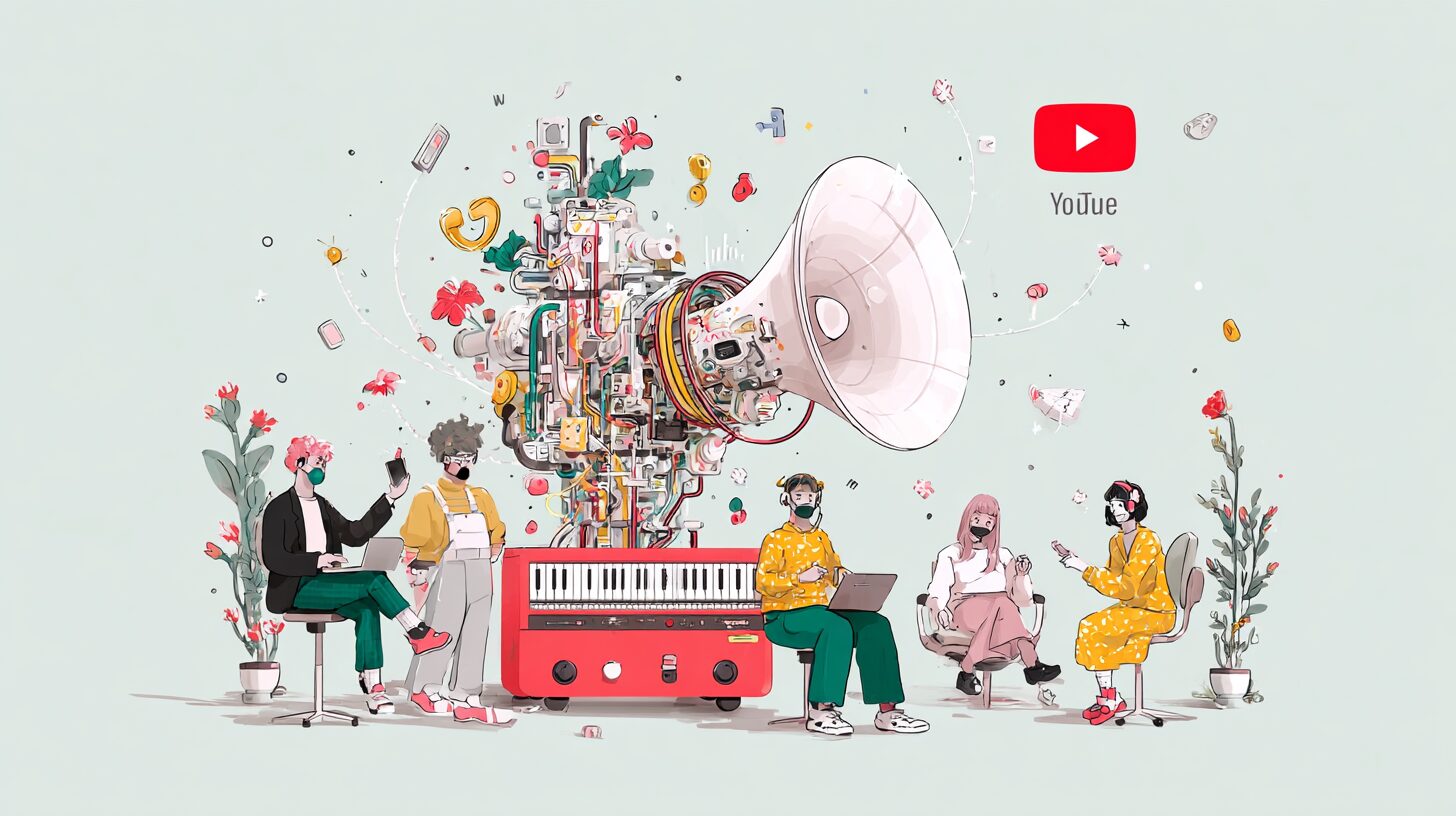 Popular illustrations,Let's start with YouTube "music revenue"