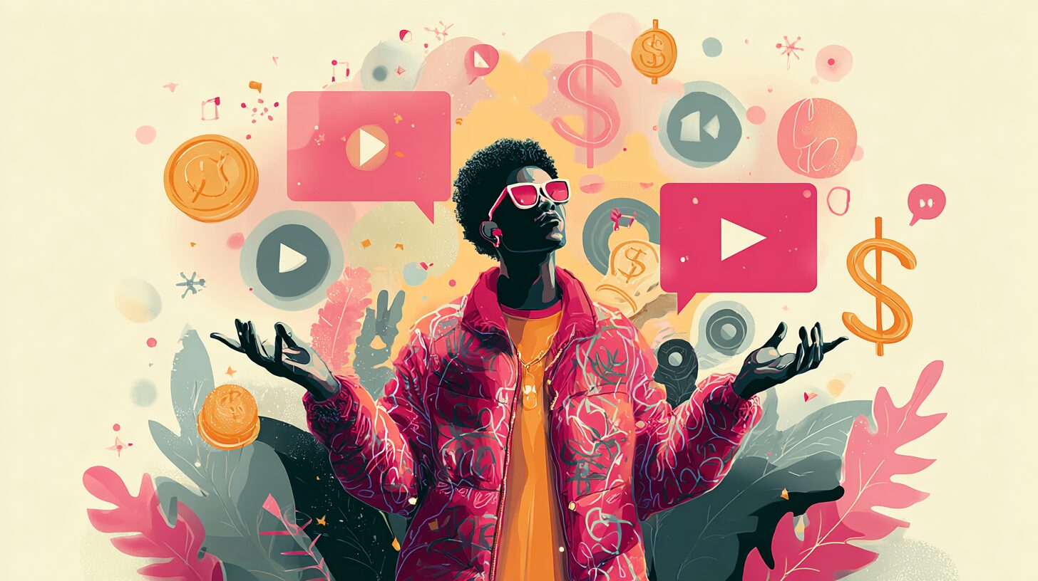 Popular illustrations,Why does the revenue per YouTube view vary for songs?