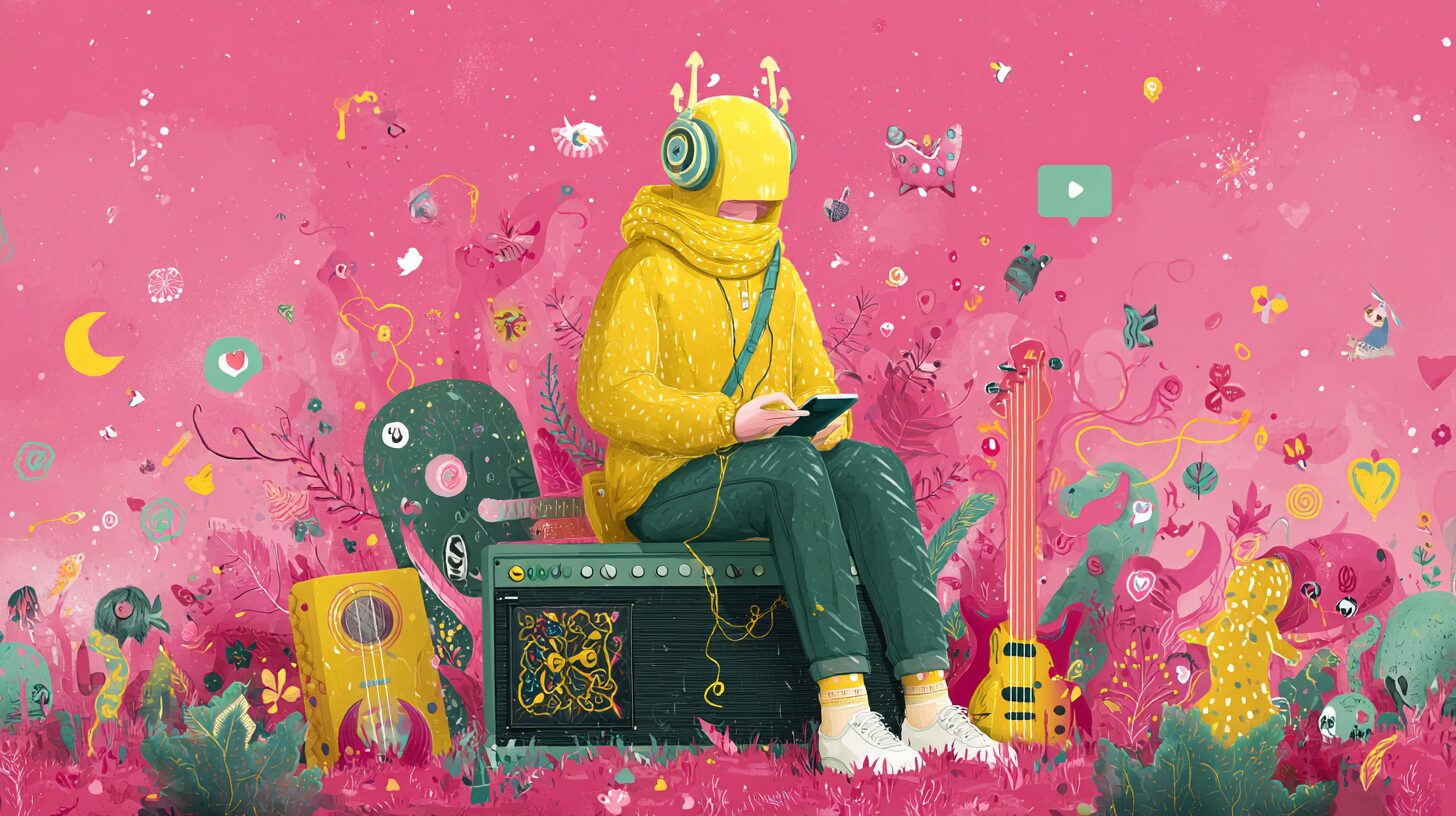 Popular illustrations,music