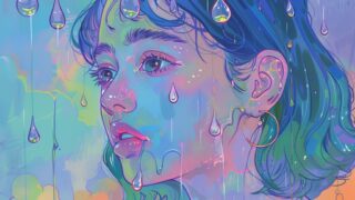 Lofi Silver Raindrops