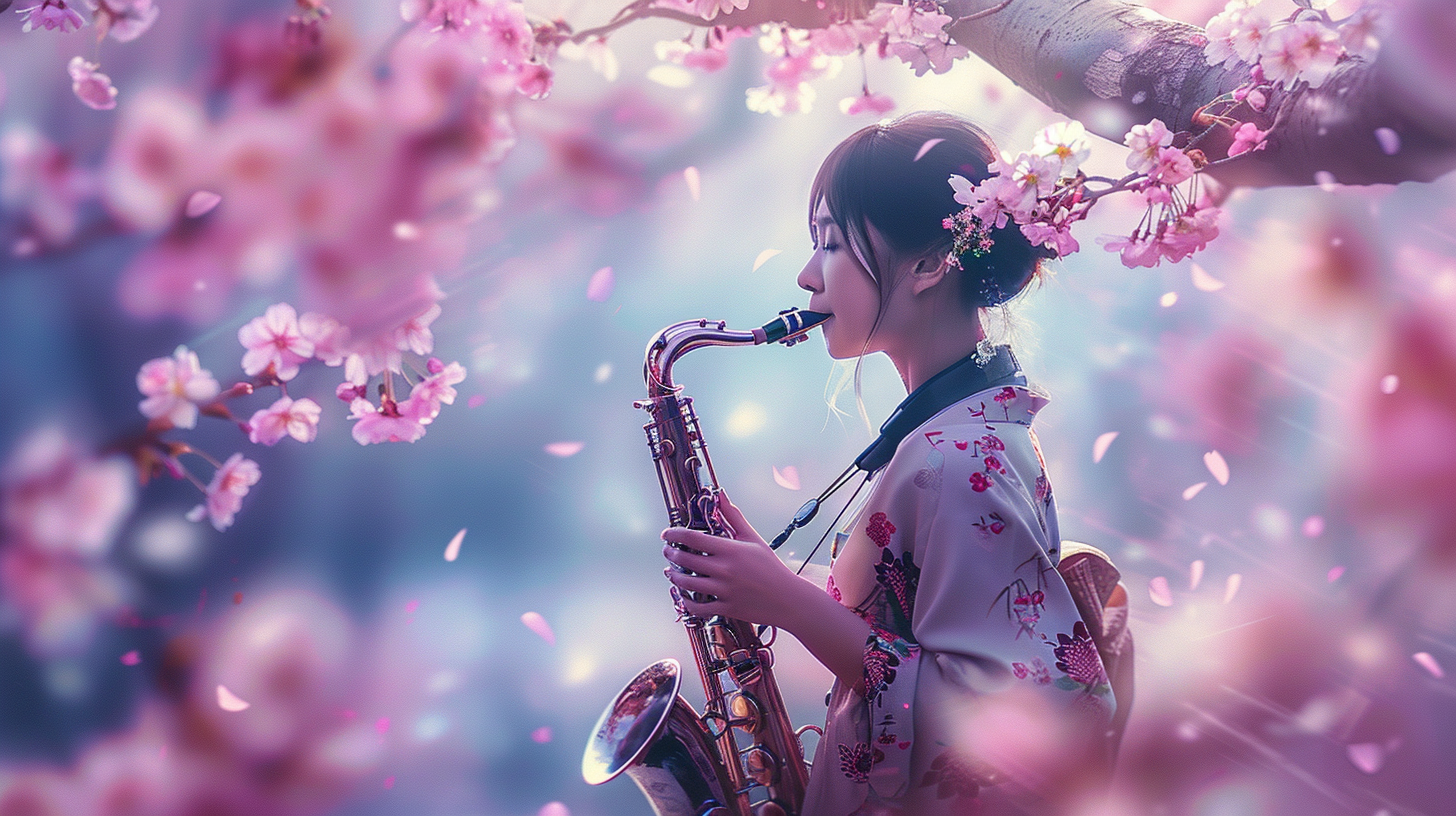 春にぴったりのピアノ＆サックスBGM「春の風とサックスと私」