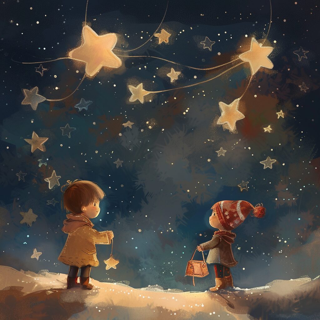 キラキラお星さま｜やさしく幻想的な子ども向けBGM（ウクレレ・おやすみ・星）