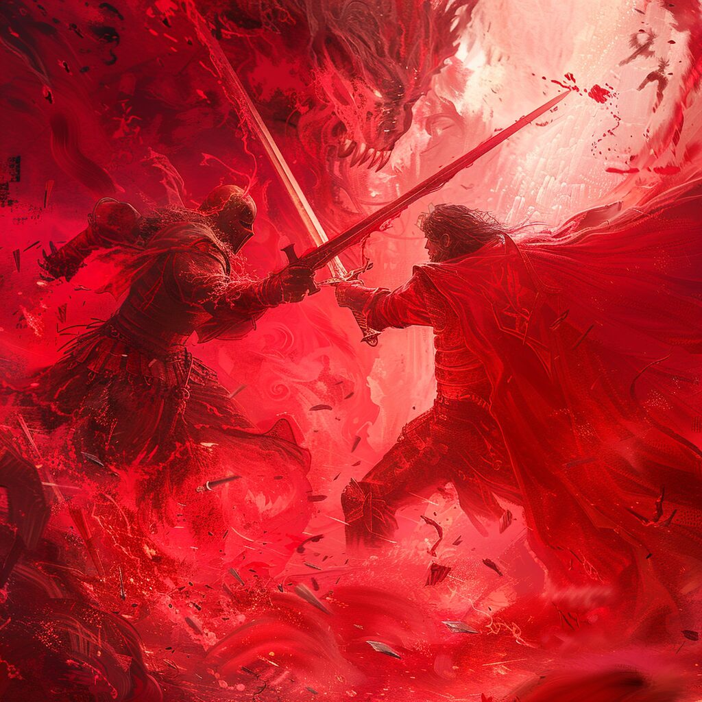 激しい戦闘BGM「深紅の意思」｜燃える決意と覚悟のバトルに最適