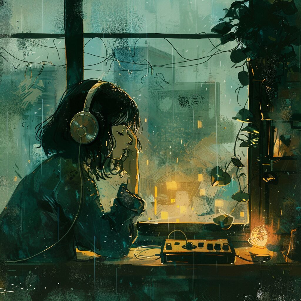 深夜の静けさに寄り添う「Lofi Silent Radio」｜余白を描くLofi Hip Hop