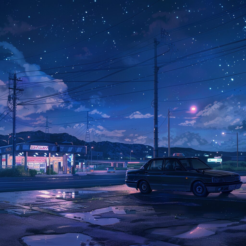走る音が心を癒す「Lofi Tire Whispers」｜静けさと移動を描くLofi Hip Hop