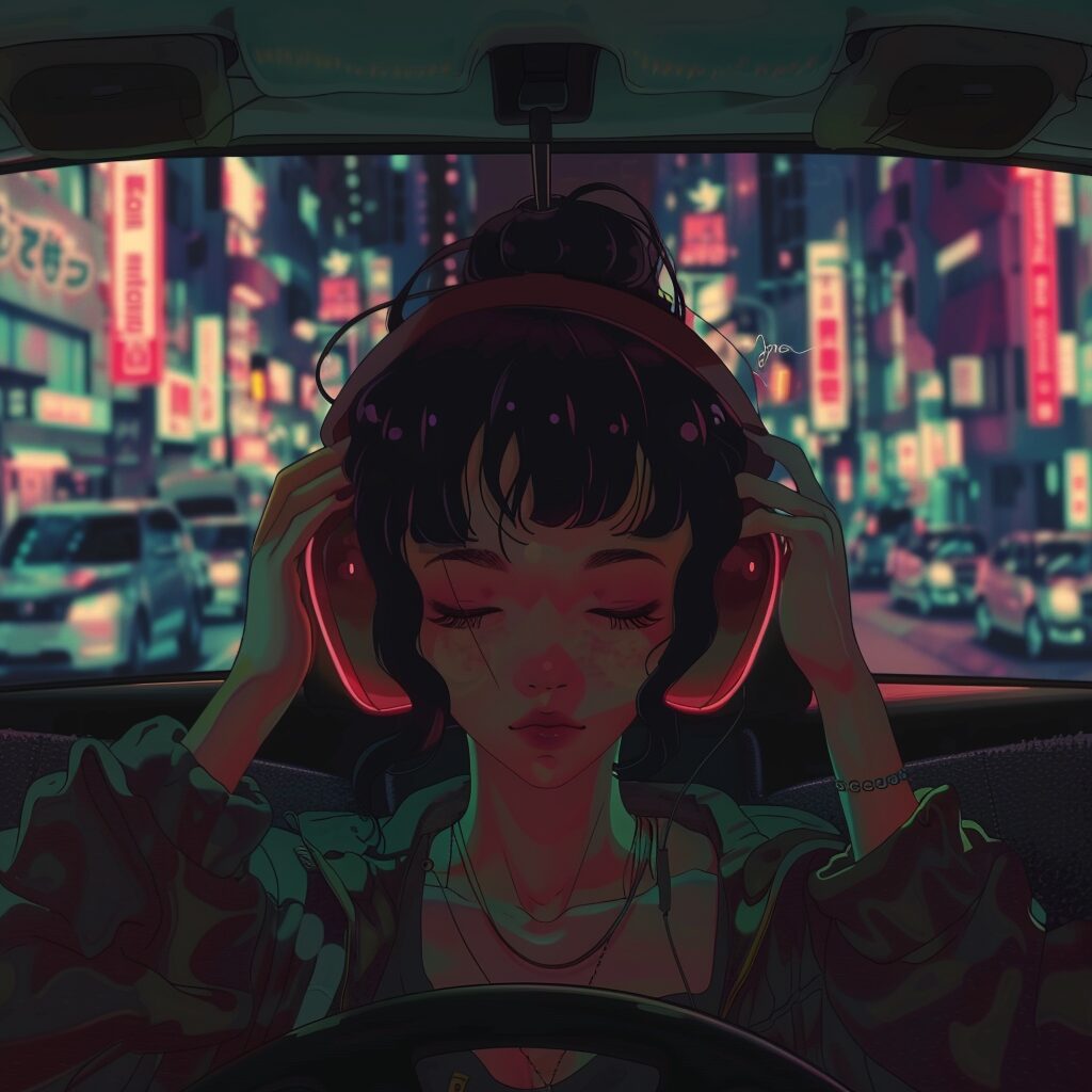眠れぬ夜のハイウェイに「Lofi Sleepless Highway」｜孤独と静けさのLofi Hip Hop