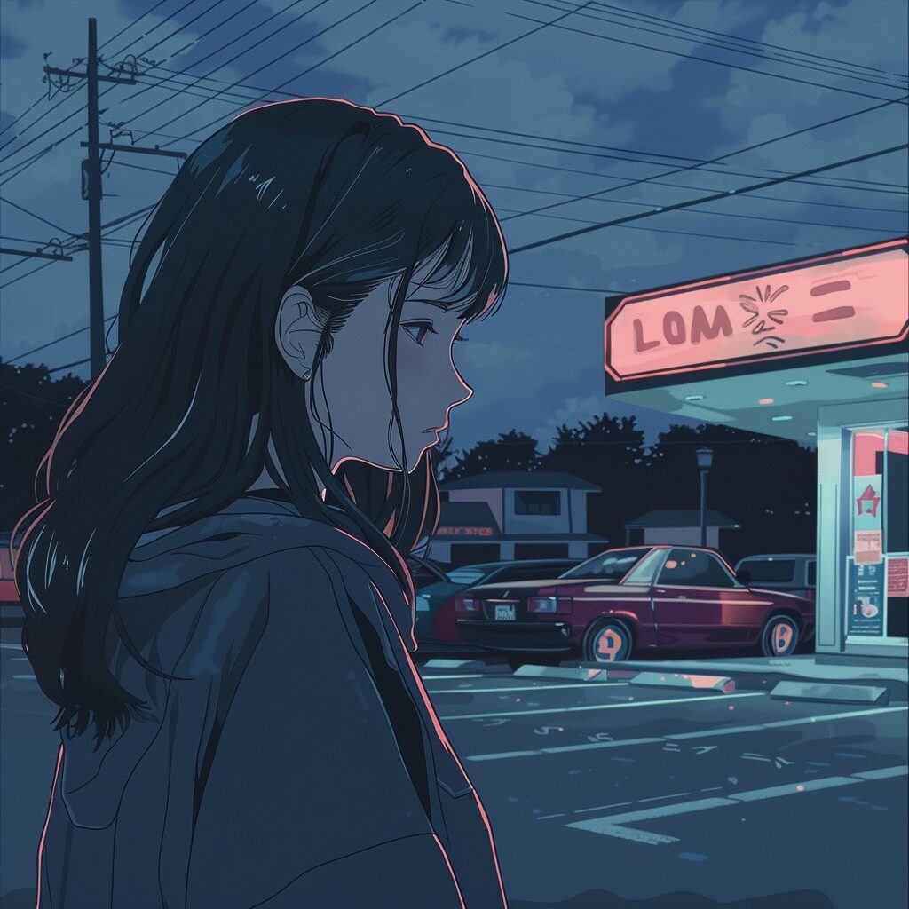 夜のドライブインで流したいLofi「Lofi Drive-In Vibes」｜懐かしさと温もりのLofi Hip Hop